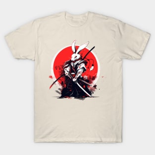 samurai rabbit T-Shirt